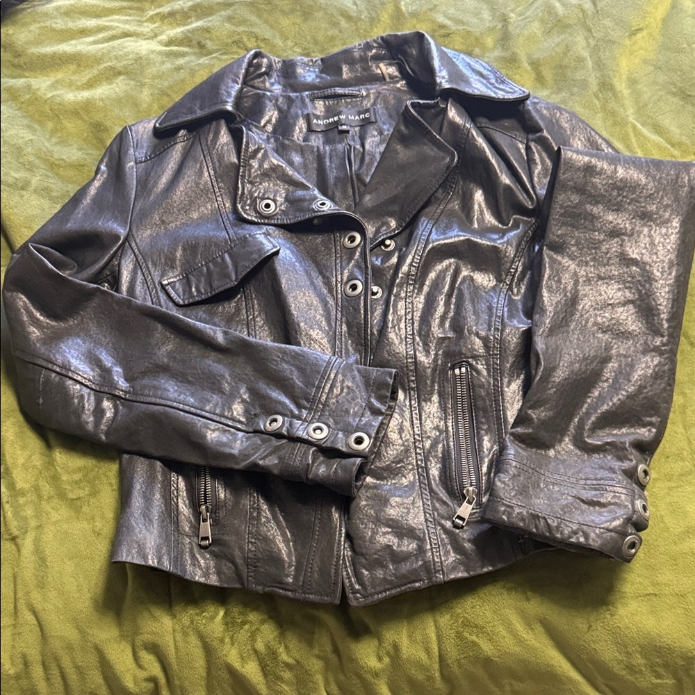 Andrew Marc Leather Jacket